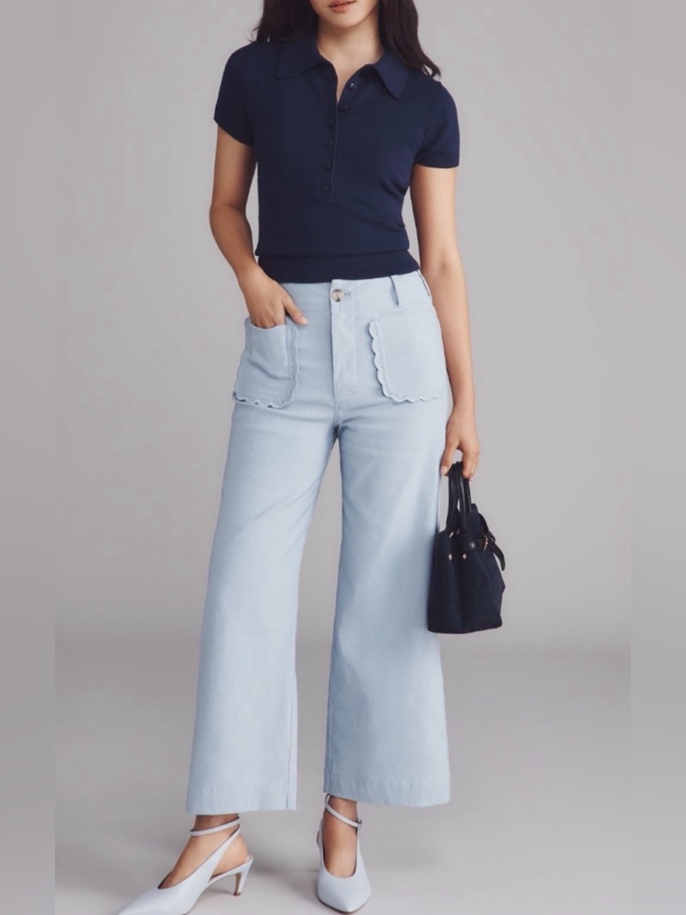 Maeve Colette Scallop Pants